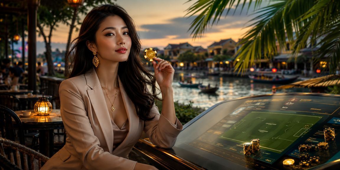 Bàn cá cược casino phong cách Hội An trên mga