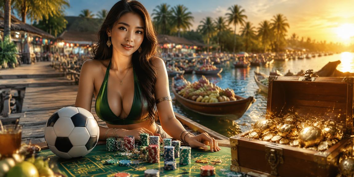 Người mẫu Việt Nam tại vùng Mekong theo dõi cá cược bóng đá trên điện thoại di động