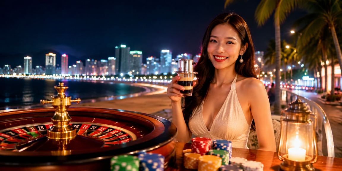 Bàn roulette tại Nha Trang – trải nghiệm live casino trên mga